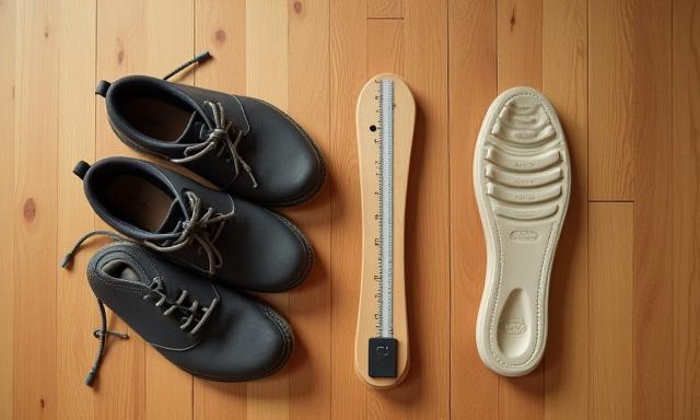 Különböző típusú cipők talpvizsgálata